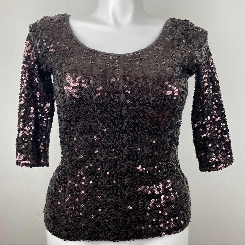 Banana Republic Sequins Shirt, Size S